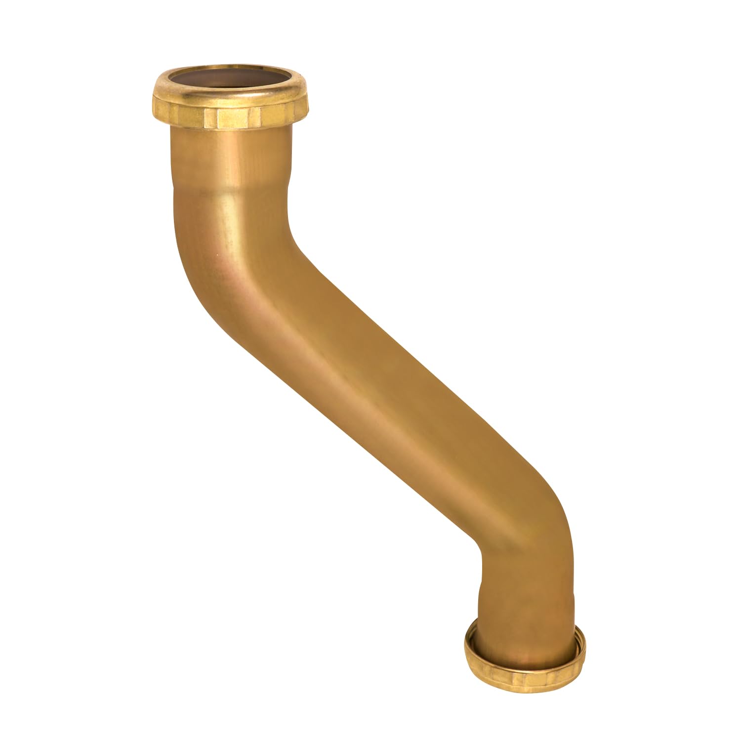 Tube de connexion Highcraft en laiton de calibre 17 avec écrou