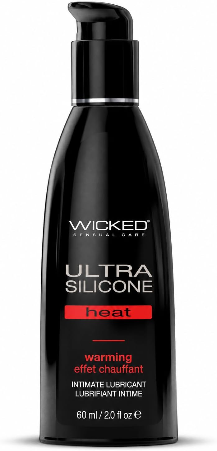 Wicked Sensual Care Ultra Heat Silicone Based Personal Lubricant 60ml (Warming Effect)