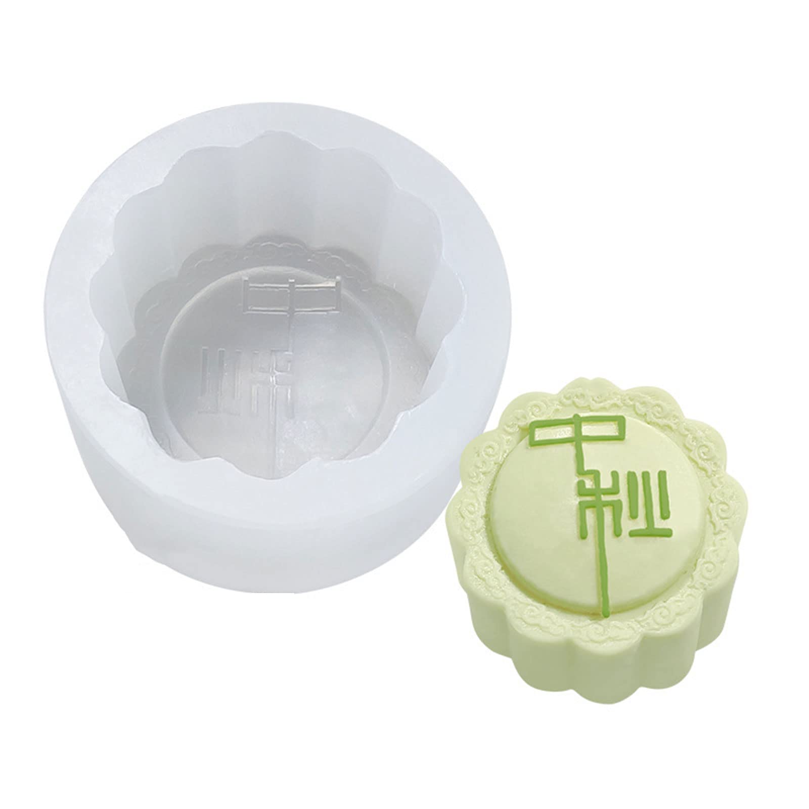 Kalttoy Mid Autumn Festival Silicone Mid-Autumn Theme Decorating Tool Molds Kitchen Baking Gadget Silicone Mold