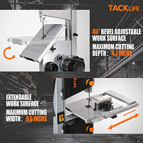 TACKLIFE Bandsaw, 3.5A 10
