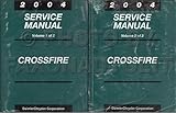 chrysler original felgen  2004 Chrysler Crossfire Repair Shop Manual Set Original
