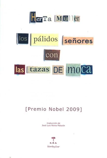 Portada de Los Palidos Señores con las Tazas de Moca