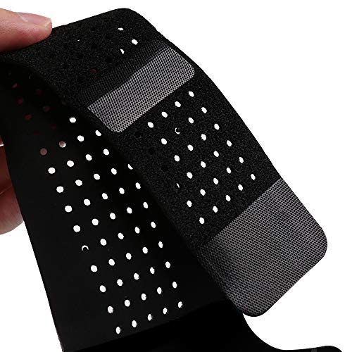 Slim Lycra Sport Jogging Running Armband Phone Holder W Card Pocket For Iphone 11 12 13 14 Pro Xr Xs Max Google Pixel 7 Pixel 6A 6 5 4A, Galaxy S20 S21 Fe S22 S23 Plus, Blu View 2, Xperia 5 Iv (Black) #TOP2