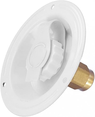 Valterra A01-0176LF Blanco 2-3/4" FPT Entrada de agua empotrada sin plomo