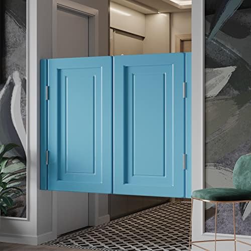 Solid Wood Cafe Swing Doors - Interior Saloon Style, Auto Close Barn Door for Bar & Porch, Durable & Elegant Design for Restaurants and Cafes