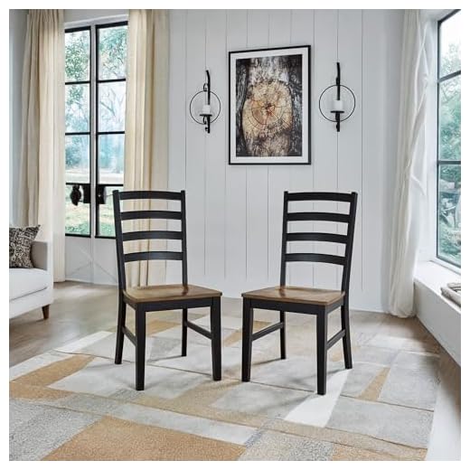 Farmhouse Dining Chairs Set of 2