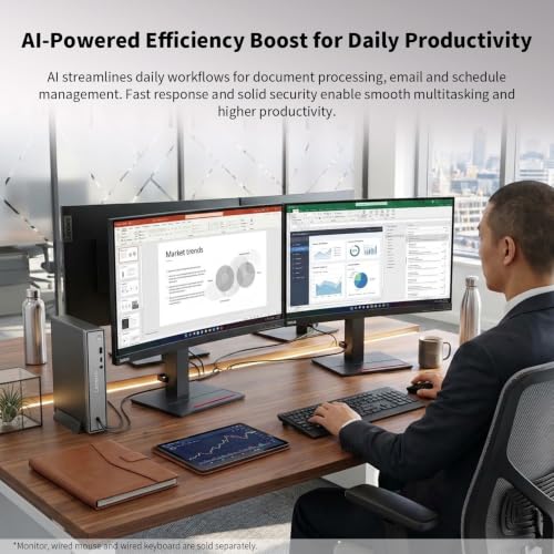 Image of Lenovo ThinkCentre neo 55q Gen 6 AMD Ryzen AI 5 330 MFF Business Desktop