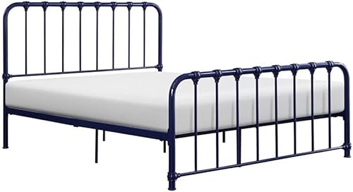 Miniatura 44 de Lexicon Leongatha Cama de metal, individual, naranja Naranja,Azul marino,Bronce oscuro