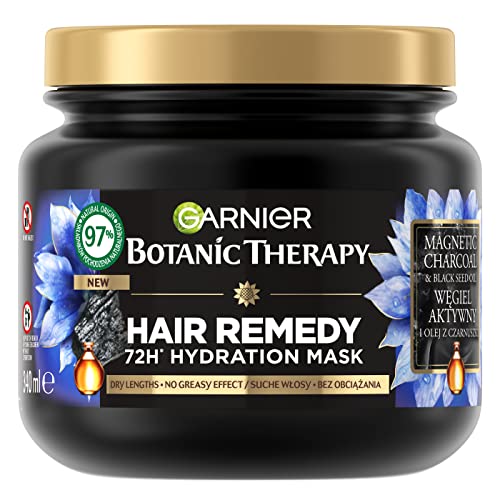 Garnier Botanic Therapy Aktivkohle und Schwarzkümmelöl Haarmaske 340ml