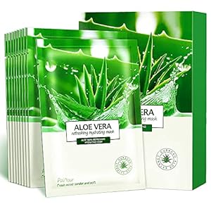 Aloe-Facial-Skincare-Sheet-Hydrating-Moisturizing-Revitalizing-Facial-Skincare-Sheet-for-Dry-Oily-Sensitive-and-Tired-Skin-25ml08oz-Pack-of-10 Aloe Facial Skincare Sheet Hydrating Moisturizing Revitalizing Facial Skincare Sheet for Dry, Oily, Sensitive and Tired Skin 25ml/0.8oz, Pack of 10