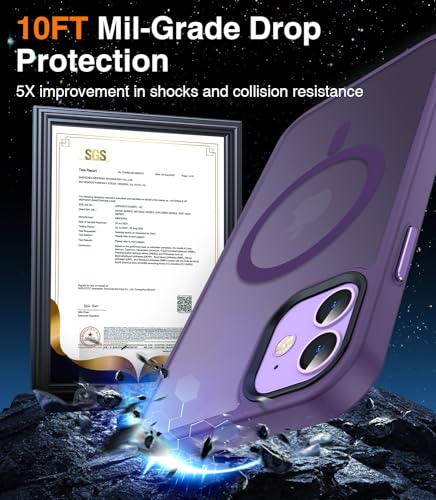 Coque iPhone 11 compatible Magsafe protection militaire PC - 5