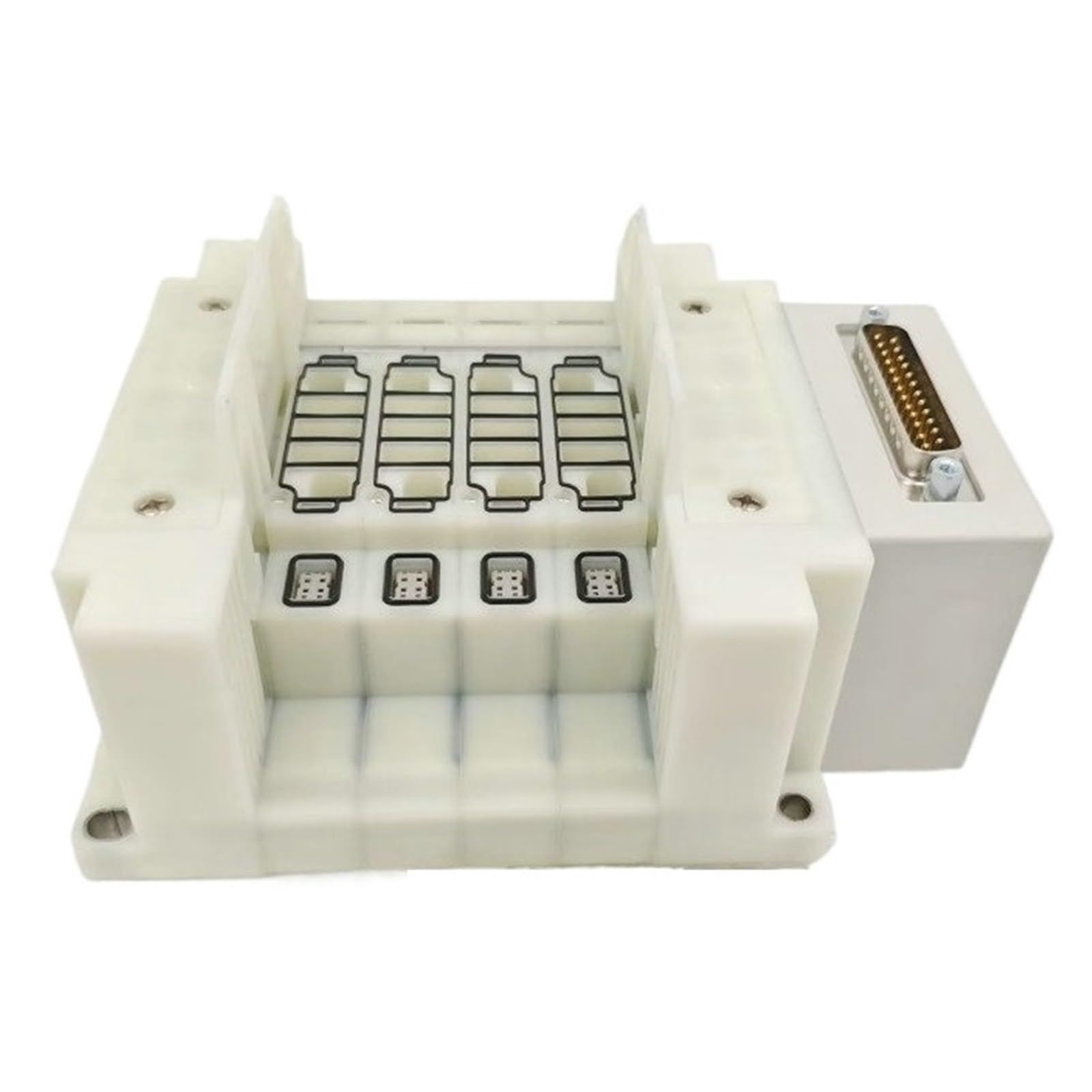 Embase combinée d'îlot de vannes SS5Y510FW104BC4 pour collecteur pneumatique