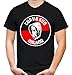 Produktbild Curva Sud Milano Männer und Herren T-Shirt | Fussball Kleidung Geschenk | M2 (M, Schwarz)
