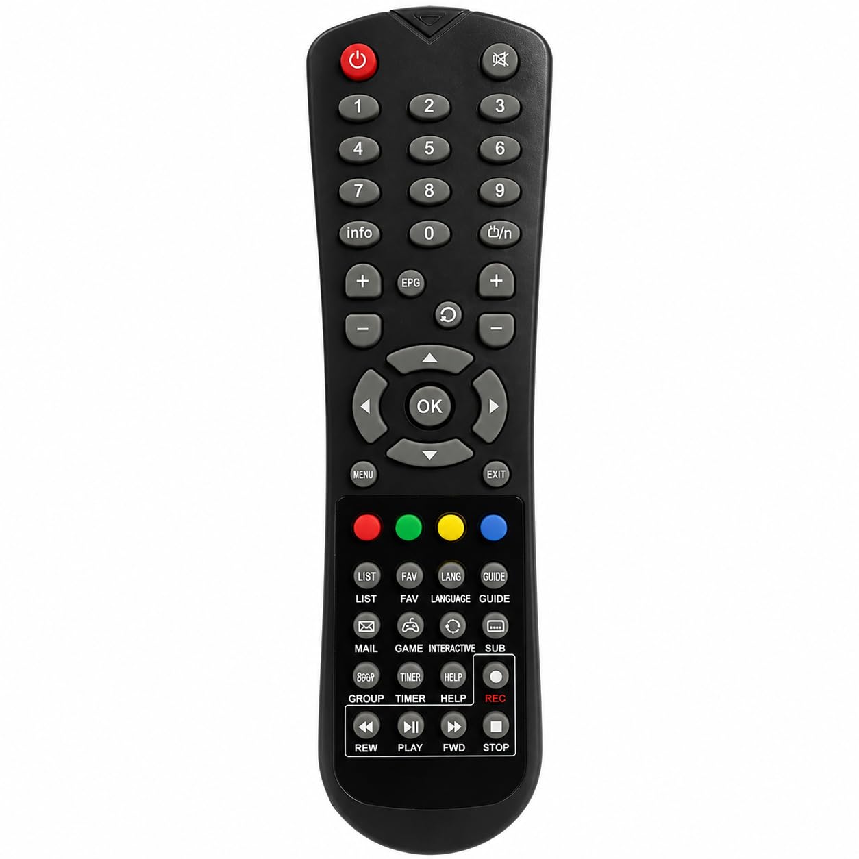 Compatible with Siti Cable Set Top Box Remote Control (with Recording) | Durable ABS Body | Fast Response | Easy Setup | Long Range | Premium Built-picture-27