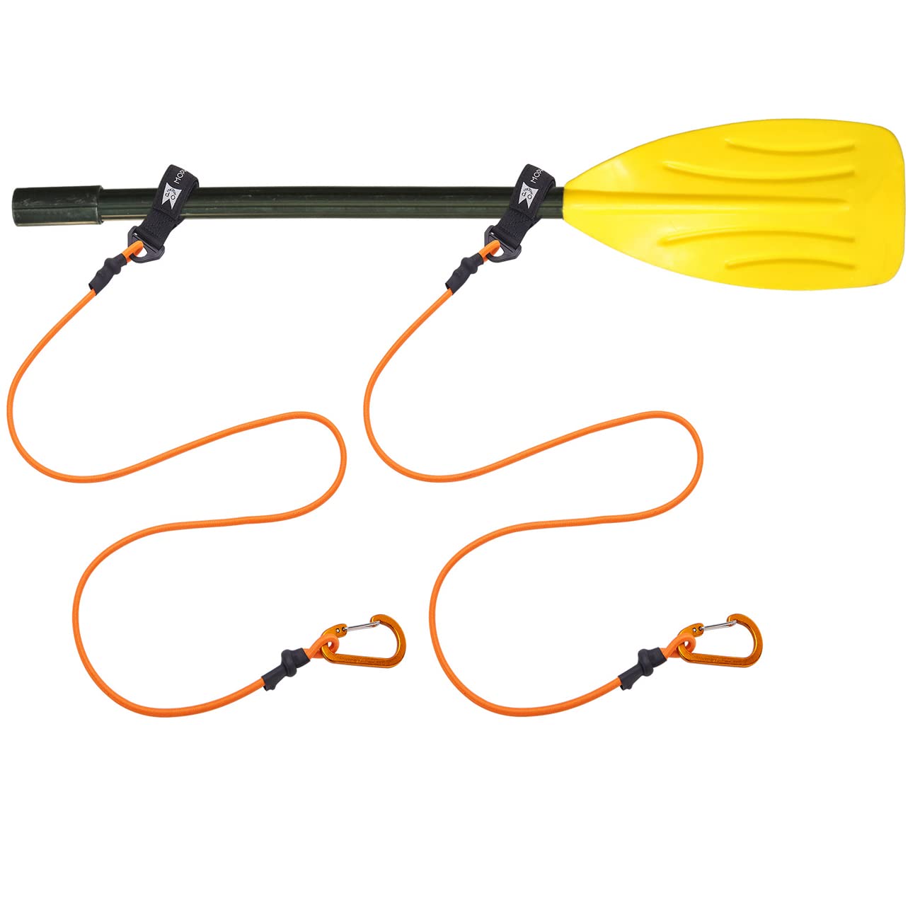 MOPHOEXII Kayak Paddle Leash，Paddle Leash Kayaking Lightweight Coiled Kayak Rod Leashes，Paddle Strap for SUP Kayaking Canoing Fishing Boating