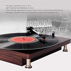 NAMSAR Record Player Portable Bluetooth Vinyle et Turntable Encodeur numérique intégré stéréo Haut-Parleur et la Courroie d’entraînement 3 Vitesse 33/45/78 RPM Bois Naturel - Les Beatles, Paul McCartney, John Lennon, RIngo Starr, George Harrison NAMSAR Record Player Portable Bluetooth Vinyle et Turntable Encodeur numérique intégré stéréo Haut-Parleur et la Courroie d'entraînement 3 Vitesse 33/45/78 RPM Bois Naturel – Image 6