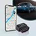 Traceur Salind OBD GPS -Traceur GPS pour voitures et autres véhicules-Connexion directe à l'interface OBD 2-Localisation en ligne en temps réel-Suivi en direct via l'app