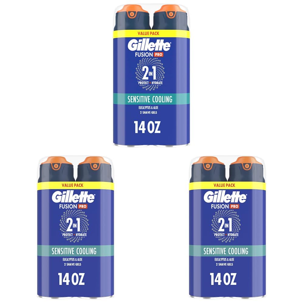 Gillette PRO Shaving Gel - Cool & Smooth Shave -12