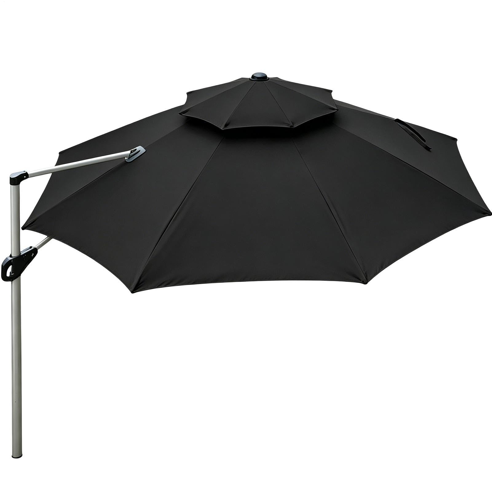 Générique Toile de remplacement de parasol,Pièces Détachées Pour Store Extérieur,Remplacement Toile Anti-UV | Pour Balcon, Extérieur, Patio, Jardin, Bord De Piscine, Plage, Terrasse, Porche