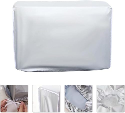 Miniatura 5 de Cubiertas de aire acondicionado para ventana de aire acondicionado, cubierta universal de CA para exteriores, protectores de CA para interior y