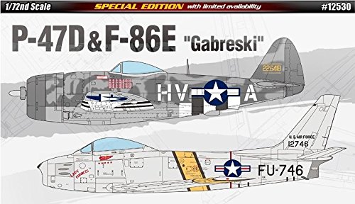 WATER FANJOSE [Academy 1/72 P-47D & F-86E Gabreski