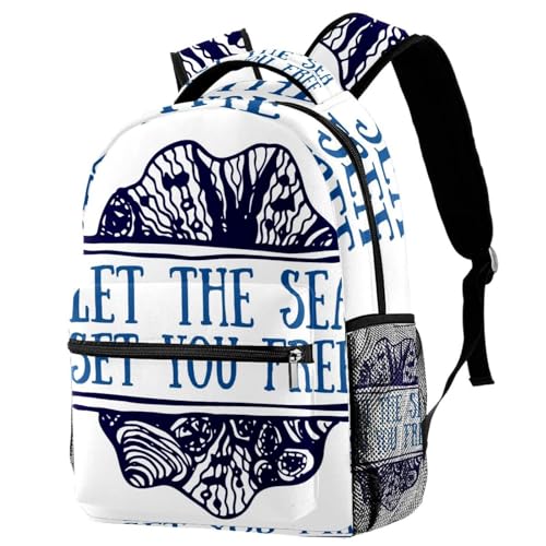 Sac à dos d'école multicolore de voyage pour ados et filles 29x20x40cm