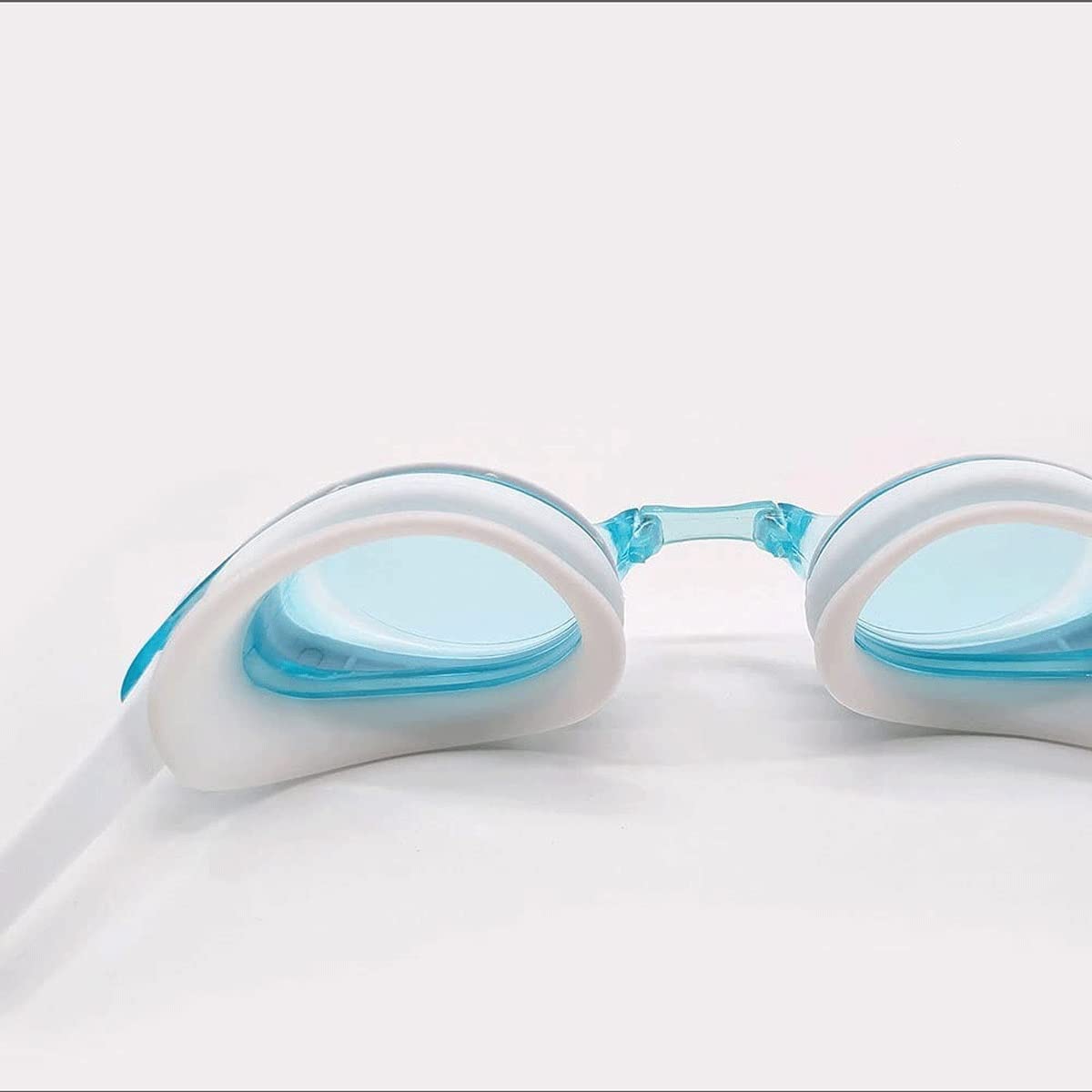Gafas de natación for Adultos y niños, Gafas de natación de Silicona Suave sin Fugas, Gafas antivaho for Hombres, Mujeres, niños, niñas y jóvenes(Blue)