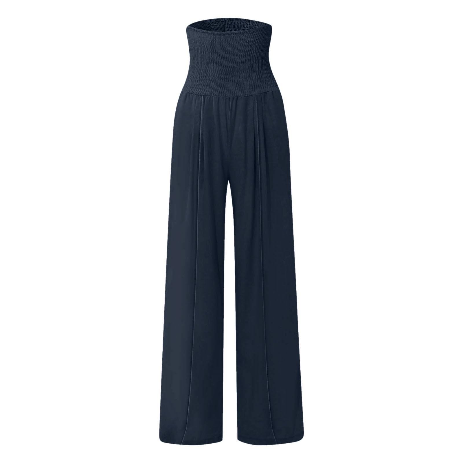 Generisch Pantalon de loisirs streetwear, pantalon de loisirs, jambes larges, pantalon de survêtement décontracté léger pour fille