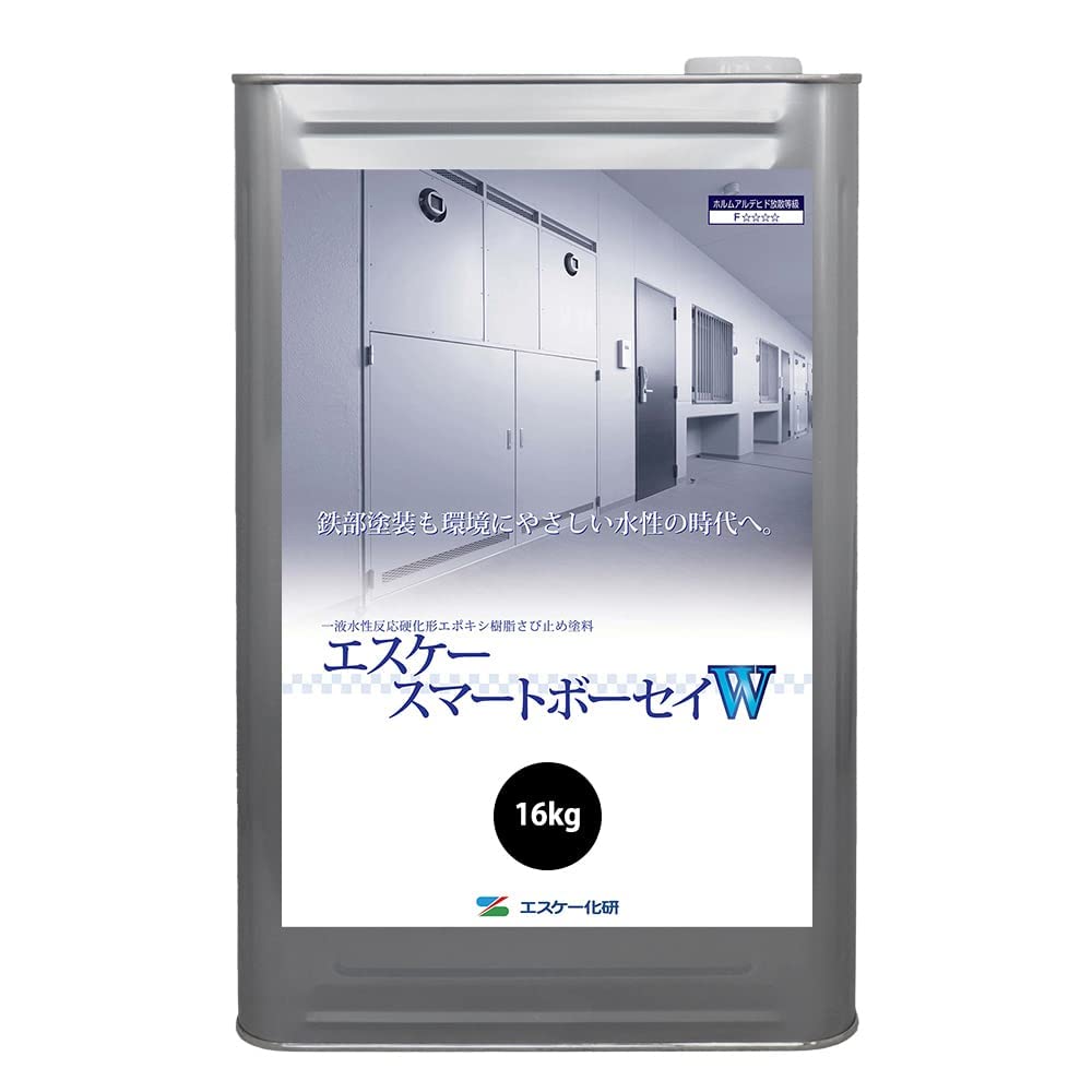 Amazon.co.jp: エスケースマートボーセイW シロ 16kg エスケー化研 鉄 