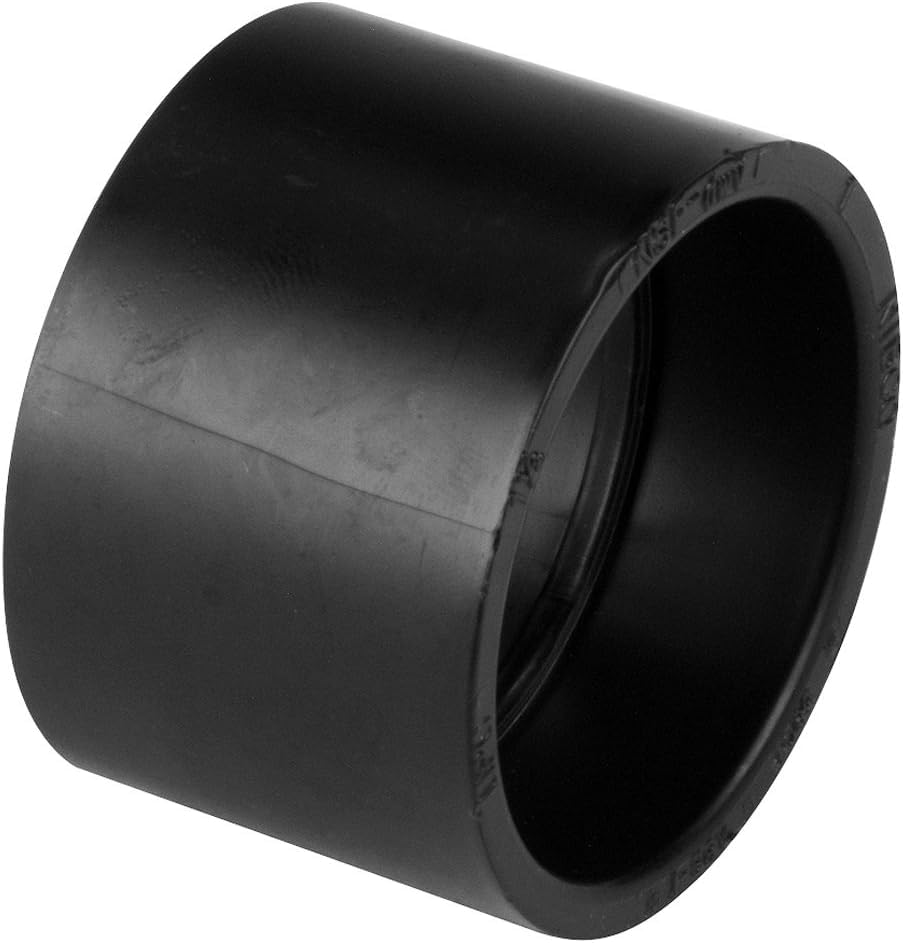Image of NIBCO Fig No U5801, 3 in. ABS DWV Coupling Hub, Solvent Weld (Pack of 5)