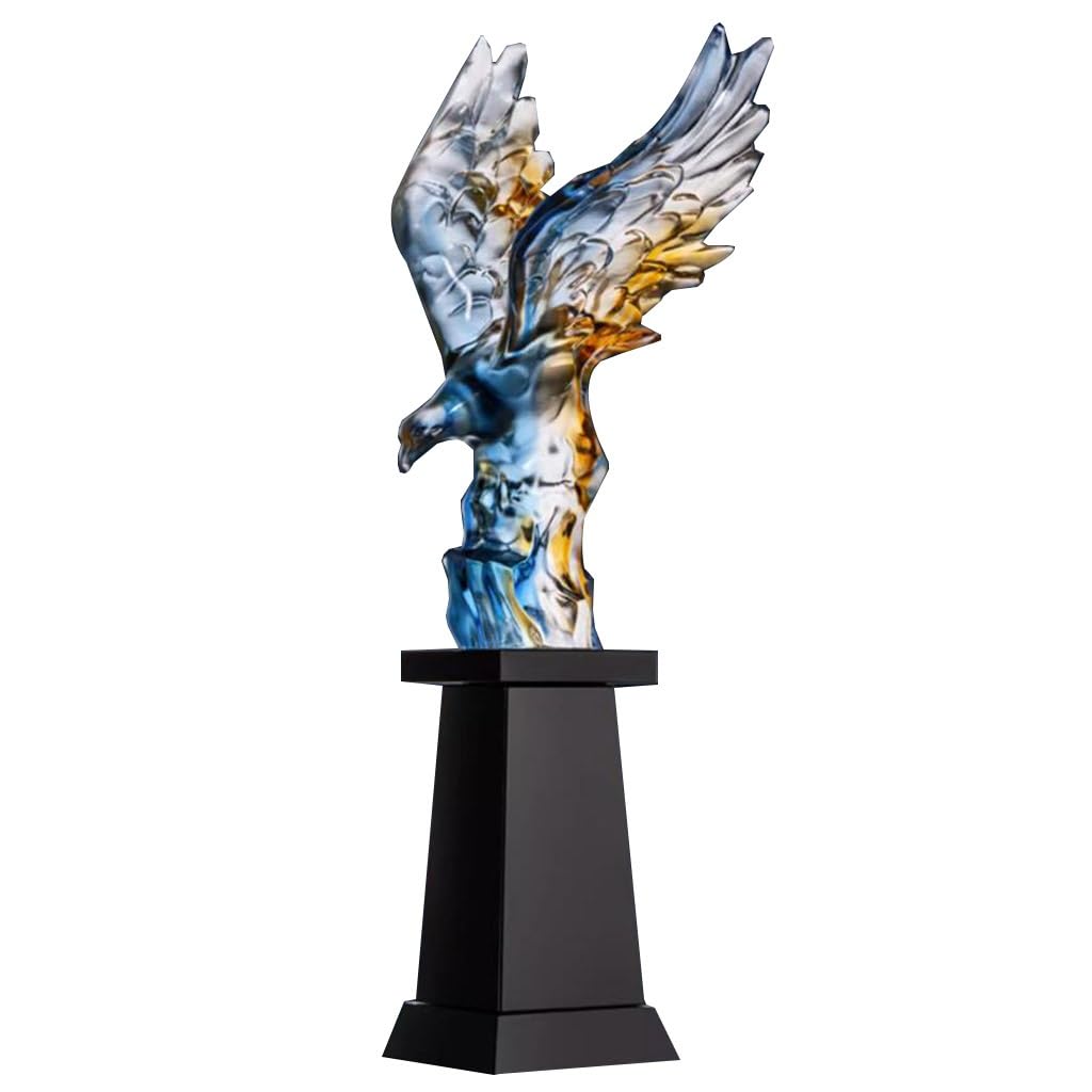 Trophäen, Medaillen, Auszeichnungen, verglaste Adler-Trophäe, Unternehmenskooperation, Jubiläums-Souvenir-Trophäe, Wohltätigkeitsauszeichnungen, gravierte Trophäe, Studie, Bürodekoration, Sch