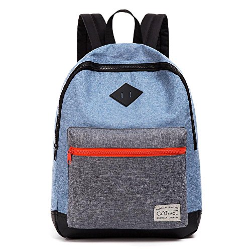 CAIWEI Mochilas Infantiles Mochila Ligera para niños y niñas (Gray)