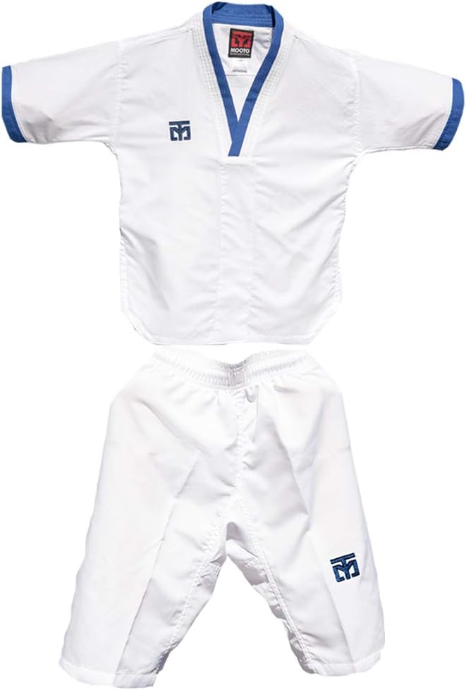 MOOTO Korea Taekwondo Summer Uniform TKD Dobok (140(130-140cm(4.26-4.59ft))
