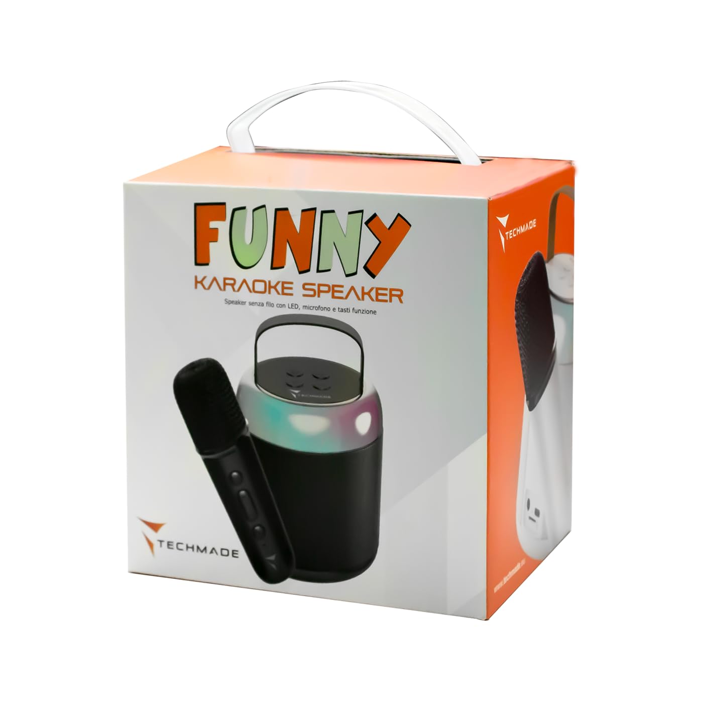 Karaoke Professionale Completo per adulti e bambini, Altoparlante Portatile con 1 Microfoni Wireless per Casa, Riunioni, Feste, Picnic, Esterni/Interni (black)