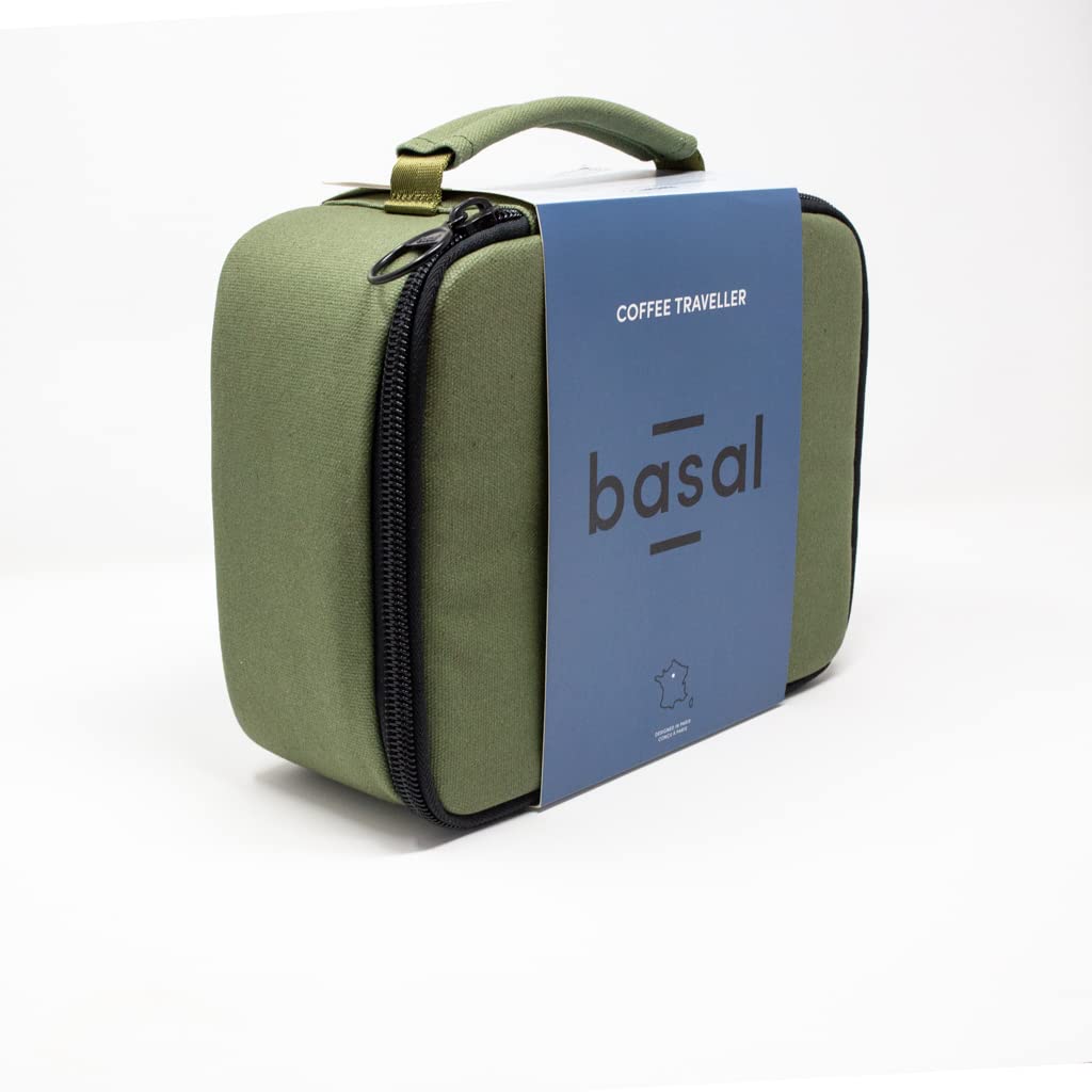 Basal Kit da viaggio per caffè AeroPress/Drip/v60/Kalita/Pour Over (verde)
