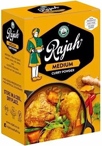 Rajah Medium Curry Powder, 3.53oz, 100g (1 Pack)