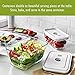 ZWILLING Fresh & Save 2-pc Glass Airtight Food Storage Container, Meal Prep Container - Large