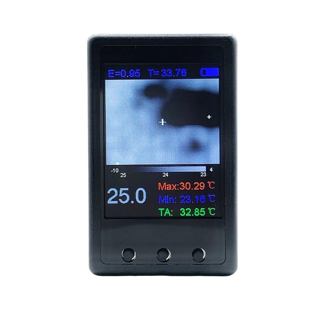 Infrarot-Wärmebildkamera mit 2,4-Zoll-LCD, Temperaturbereich -40°C bis 300°C, USB-Datenübertragung, 8Hz Bildwiederholrate für PCB und Elektronik