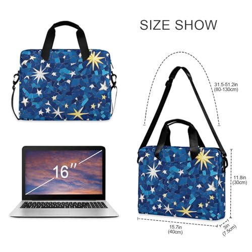 Bolso Azul para Laptop con Múltiples Compartimentos 13-16" miniatura 3