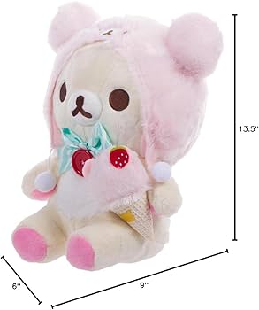 Amazon.com: Korilakkuma San-X Original Ice Cream Series Plush