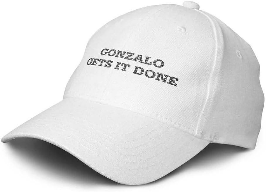 Funny Small Hat Gonzalo Gets It Done Casquette Cool Caps for Men