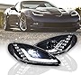 Morimoto XB LED Headlights, Plug and Play Headlight Housing Upgrade, Fits 2005-2013 Chevrolet Corvette C6, DOT Approved Assembly with Switchback Sequential Turn Signals & UV Coated Lenses (1x ‎LF460)
