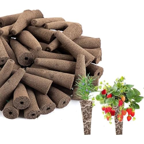 MaoNativey 30 Pack Growth Sponges, Seedling Starter Sponges Kit for Hydroponic Growing System Indoor Garden