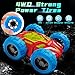 Toddlers Car Toys for 1-3, Toys Cars for Ages 2-4, Double-Sided Monster Truck Toys, Stunt Push and Go Friction Cars, 3 Year Old Boy Toys, Toy Cars for 2 3 4 5 6 Year Old Boy Christmas Birthday Gift