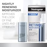 Neutrogena Retinol Face Moisturizer Cream, Rapid Wrinkle Repair, Anti-Wrinkle Night Moisturizer Cream, Anti-Wrinkle Face & Neck Cream Moisturizer with Hyaluronic Acid & Retinol, Paraben-Free, 1 fl. oz - Image 2
