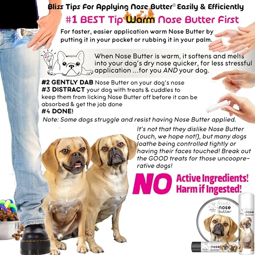 Image of The Blissful Dog Puggle Unscented Nose Butter - Dog Nose Butter, 0.15 Ounce