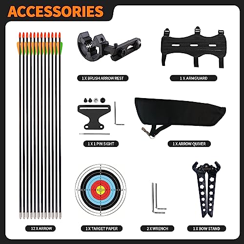 Wuxlisty Compound Bow And Arrow For Youth And Beginner thumb #1