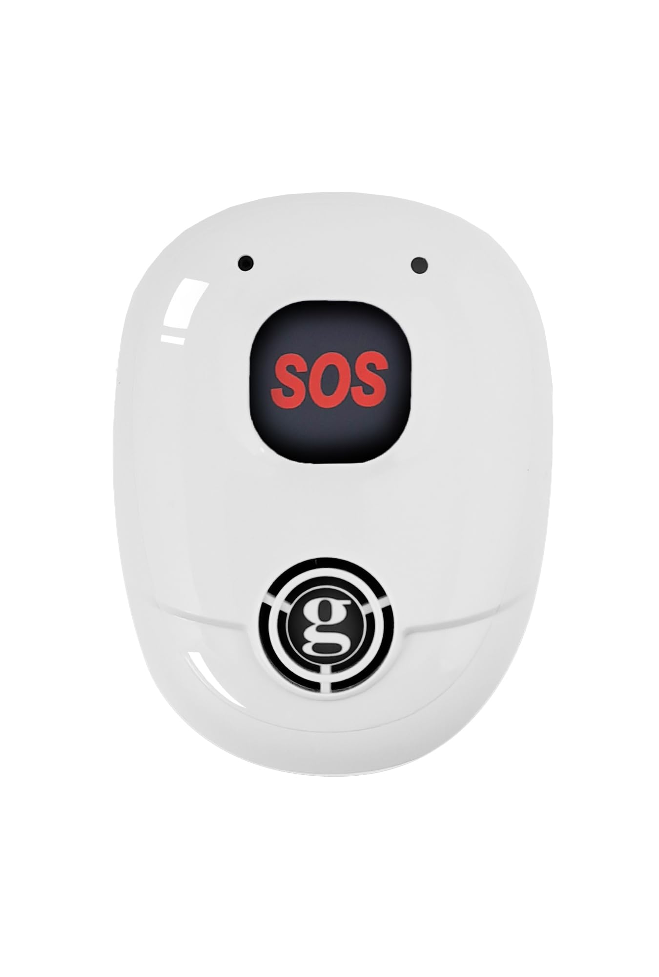 Geemarc Amplidect 595 SOS Pro - Teléfono Inalámbrico Amplificado y Medallón SOS con Contestador y Teclas Grandes para Personas Mayores - Pérdida Auditiva Moderada o Severa