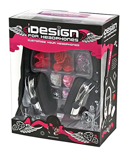 Satzuma Idesign DJ Flower Kits Wired Headset with 3.5 mm Jack Connector