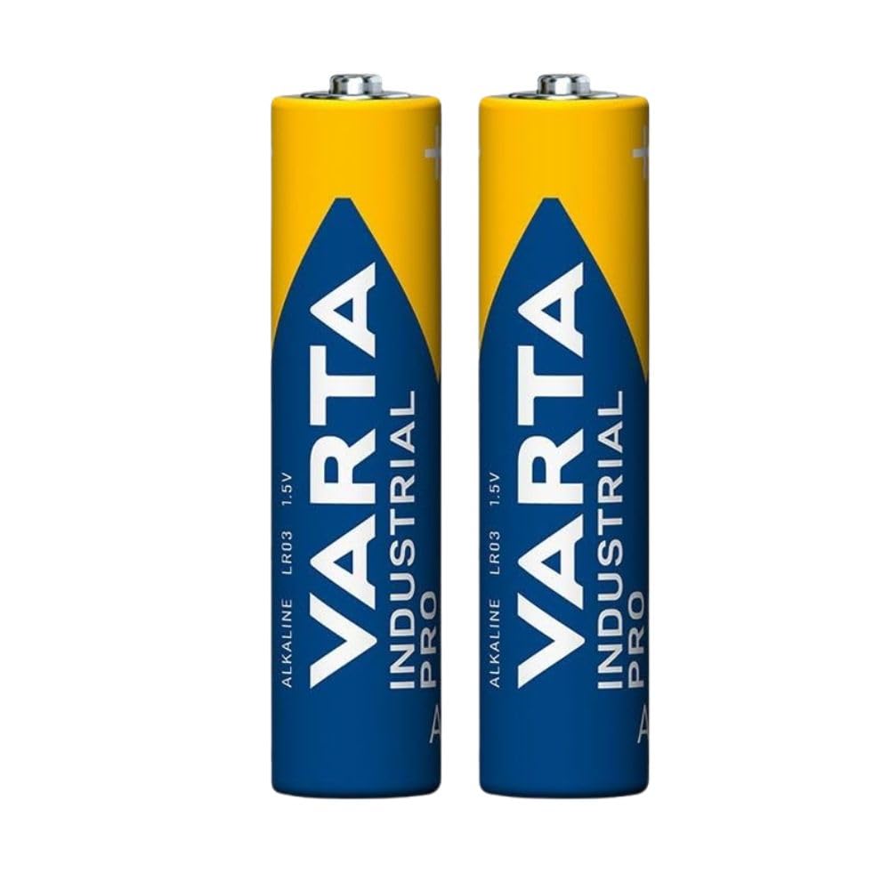 Sponsored Ad - Varta Industrial Pro AAA Batteries | Compatible with Morini Pistol CM162ei & Other Electronic Pistols | Long-Lasting Power | Reliable Performance | Pack of 2 Alkaline Cells